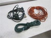 Lot 3 Extension Cords 50'/25'