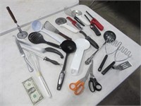 Lot 23 Kitchen Utensils Assorted