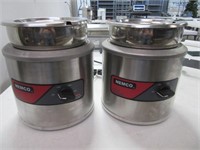 Lot 2 NSF Commercial Nemco Soup Warmers