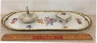 GERMAN DRESSER TRAY, BOX AND MORE