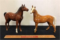 PORCELAIN HORSES INCLUDING GOEBEL- AS IS