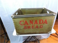 Metal "Canada Bread" Box
