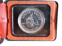 1875 1975 Calgary Silver Dollar