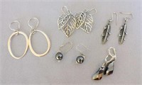 Sterling Silver & Swarovski Crystal Ear Rings