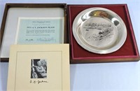 A.Y. Jackson Sterling Silver Plate
