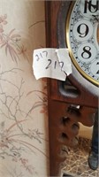 vintage decortive clock/shelf planter