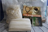 Macrame Cord and Instruction Book