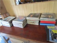 Old vinyl records