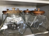 (6) Kitchen Storage Jars