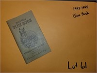 1943-1944 Blue Book