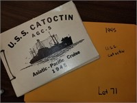U.S.S. Catoctin AGC- 5 Asiatic Pacific Cruise