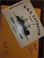 U.S.S Catoctin AGC-5 Asiatic Pacific Cruise 1945