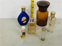 assorted miniature scent bottles