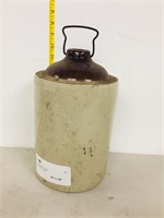 crockery jug with wire handle