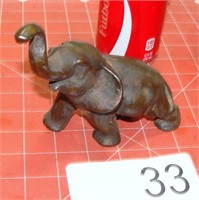 Antique or Vintage Cast Iron Elephant