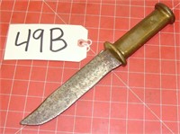 Trench Art Style Bowie Knife