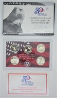 2004 50 State Quarters Silver Proof Set