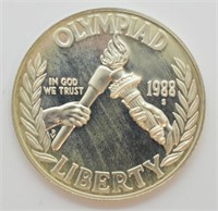 1988 S Olympiad Silver Dollar