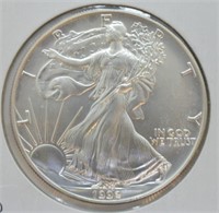 1992 UNC American Eagle Silver Dollar