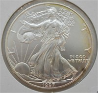 1997 GEM UNC American Silver Eagle