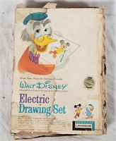 Vtg Walt Disney Electric Drawing Set Lakeside