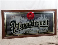 Pilsner Urquell Large Beer Mirror First On Earth