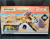 Matchbox Quarry Playset Caterpillar Truck New