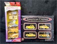 New Diecast Car Lot Taxis & S&c Construction Truck