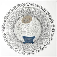 LEE/ROSE NO. 160 CUP PLATE, clambroth tint, 34