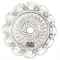 LEE/ROSE NO. 75 CUP PLATE, colorless, 12 slightly