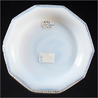 LEE/ROSE NO. 95 CUP PLATE, opal-opaque, 10-sided