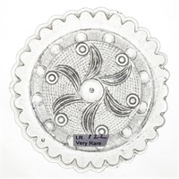 LEE/ROSE NO. 122 CUP PLATE, colorless, 30 even