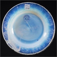 LEE/ROSE NO. 90-V-1 CUP PLATE, swirled fiery