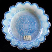 LEE/ROSE NO. 38 CUP PLATE, fiery opalescent, 17