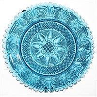 LEE/ROSE NO. 40 CUP PLATE, peacock blue with