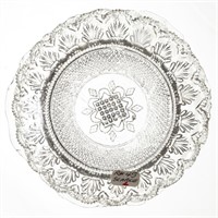 LEE/ROSE NO. 45 CUP PLATE, colorless, 19 even