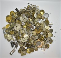 Large Lot of Watch Parts