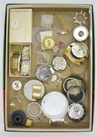 Assorted Lot of Vintage Watch Parts