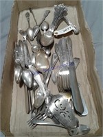 Old assorted silverware