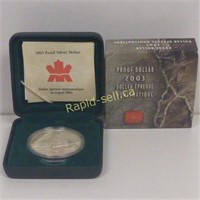 RCM 2003 Fine Silver Proof Dollar Commemorative