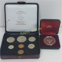 RCM 1874 - 1974 Coin Set & 1983 Canada Silver