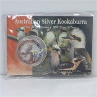 1998 Australian One Troy Ounce Silver Bullion Coin