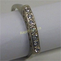 18kt White Gold Ladies Rings With Diamonds