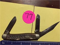 3 BLADE SHARADE POCKET KNIFE -- 4"