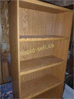 Oak Styled Bookcase