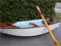 Vintage Wooden Sailboat