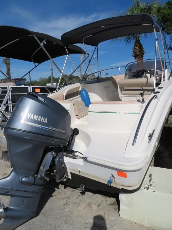 IN-WATER BOAT AUCTION CRYSTAL RIVER FL  - FRI MAR 22nd