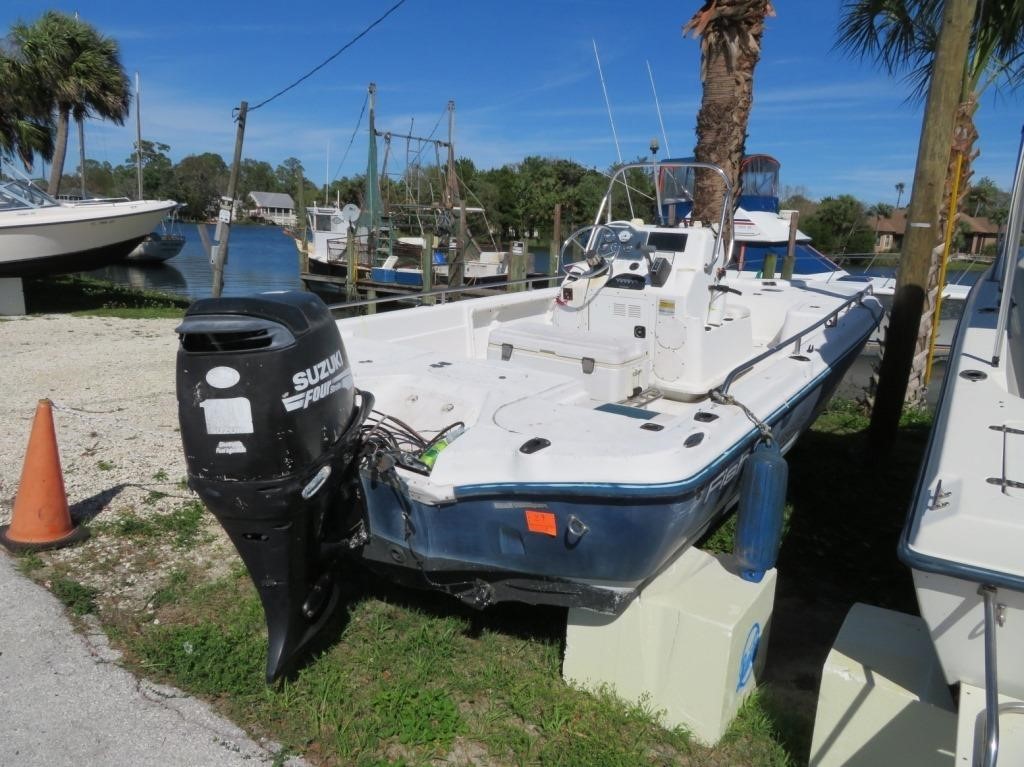 IN-WATER BOAT AUCTION CRYSTAL RIVER FL  - FRI MAR 22nd