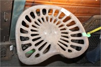 Wall Mounted Cast Iron Implement Seat