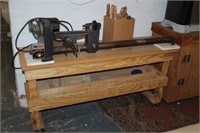 Craftsman Lathe (motor needs TLC) w/ leg tools